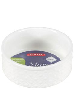 Miska keramická MARGOT hlodavec 100ml bílá Zolux prodejna