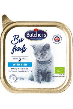 Butcher's Cat Bio Foods s rybou vanička 85g