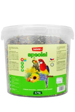 Darwin's Střední Papoušek Special vědro 2,7kg