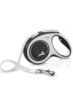 Vodítko FLEXI Comfort New M pásek 5m/25kg černá