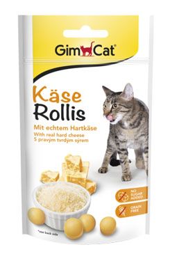 Gimcat KASE ROLLIS se sýrem 40g EXP 4/24 PRODEJNA