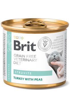 Brit VD Cat GF konz Struvite 200g