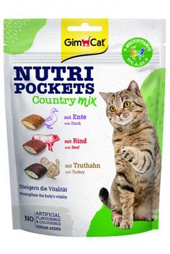 Gimcat Nutri Pockets Country Mix 150g PRODEJNA