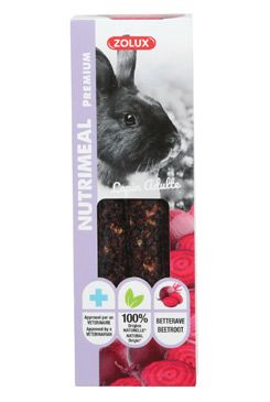 Pochoutka NUTRIMEAL STICK červ.řepa pro králíky 115g prodejna
