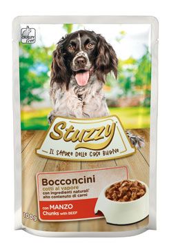 Stuzzy Dog kapsa Adult kousky hovězího 100g