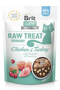 Brit Raw Treat Cat Urinary, Chicken&Turkey 40g PRODEJNA