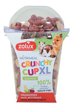 Pochoutka CRUNCHYCUP XL č.řepa/kukuřice 220g Zolux PRODEJNA