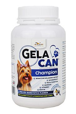 Gelacan Champion psi barevná plemena 150g