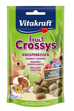 Vitakraft all Rodent poch. Crossys Wildberr 50g PRODEJNA