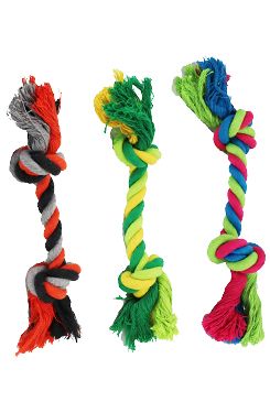 Hračka pes Uzel bavlněný 25cm/75g HipHop1ks PRODEJNA