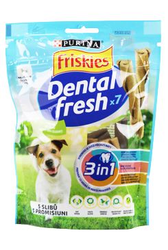 Friskies pochoutka pes DentalFresh 3v1 S/110g