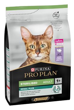 ProPlan Cat Adult Sterilised Renal Plus Turkey 10kg