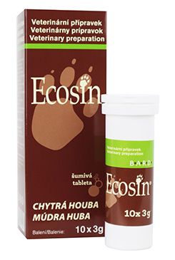 Ecosin chytrá houba pro zvířata 10x3g