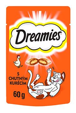 Dreamies kočka pochoutka s kuřecím 60G