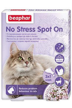Beaphar No Stress Spot On pro kočky 3 pipety á 0,4ml PRODEJNA