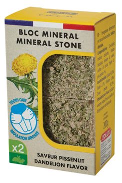 Minerální kámen EDEN hlodavci pampeliška 2x100g Zolux prodejna