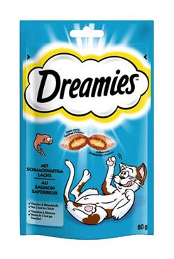Dreamies kočka pochoutka s lososem 60g prodejna