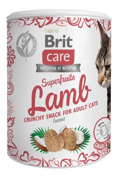 Brit Care Cat Snack Superfruits Lamb 100g PRODEJNA