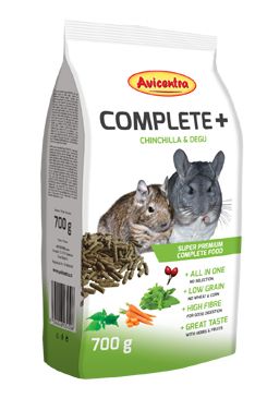 Avicentra COMPLETE+ činčila, osmák 700g EXPIRACE PRODEJNA