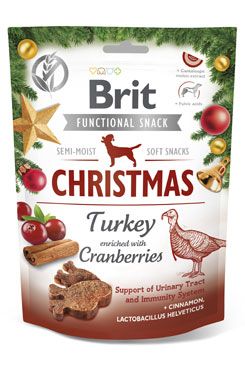 Brit Care Dog Functional Snack Christmas Edition 150 g PRODEJNA EXP 14/3 24