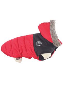 Obleček voděodolný pro psy MOUNTAIN červený 35cm Zolux PRODEJNA