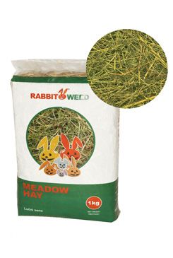 Seno luční RabbitWeed 1kg 40 l PRODEJNA