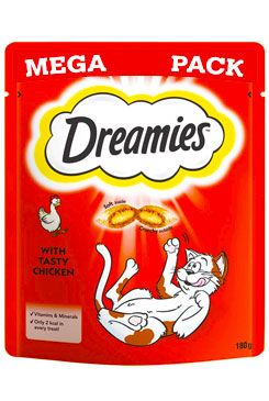 Dreamies kočka pochoutka Mega Pack kuřecí 180g prodejna prodejna