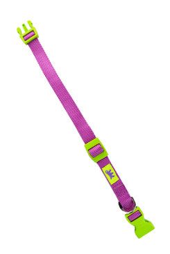 Obojek nylon CLUB C 56cmx20mm světle fialový FP 1ks