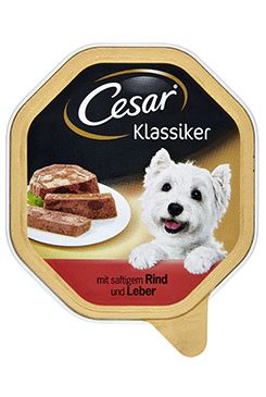 Cesar vanička hovězí paštika s játry 150g