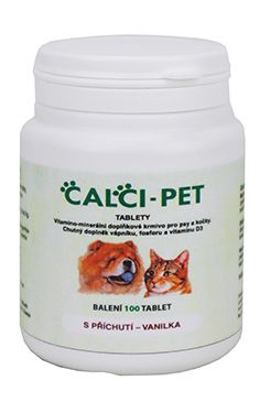 Calci Pet vanilka 100tbl