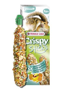 VL Crispy Sticks Hamsters-Squirrels Exotic Fruit 2x55g PRODEJNA