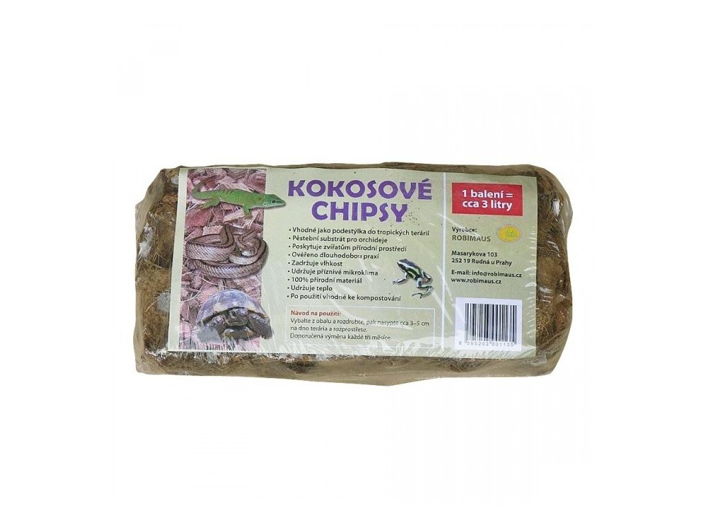 ROBIMAUS KOKOSOVÉ CHIPSY LISOVANÉ 3 L PRODEJNA