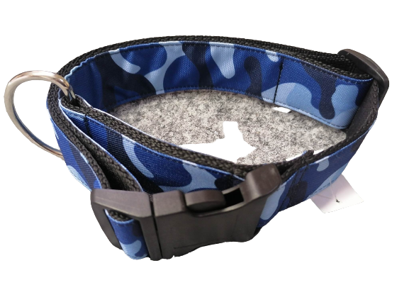 Obojek modrý 4cm x 37-60cm PRODEJNA