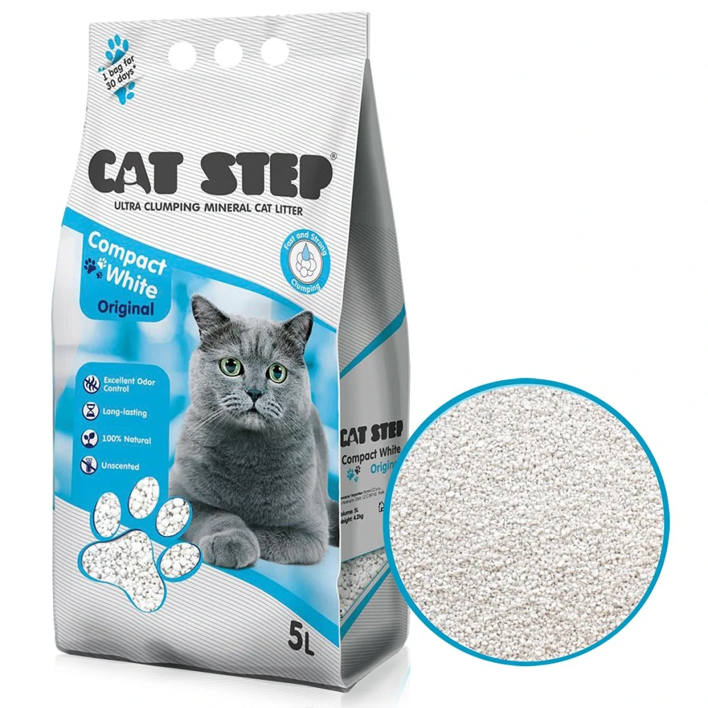 Podestýlka Cat Step Compact White Original 4,2kg/5l