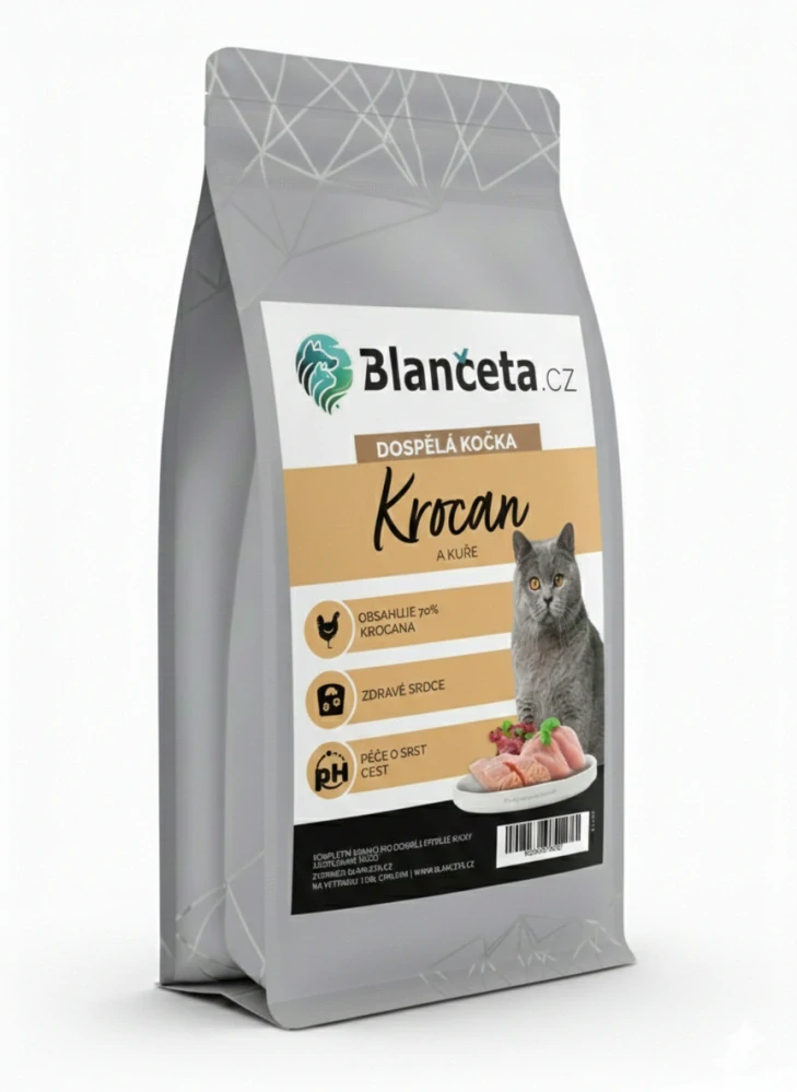 Blančeta - Dospělé kočky Krocan a kuře 1,5kg
