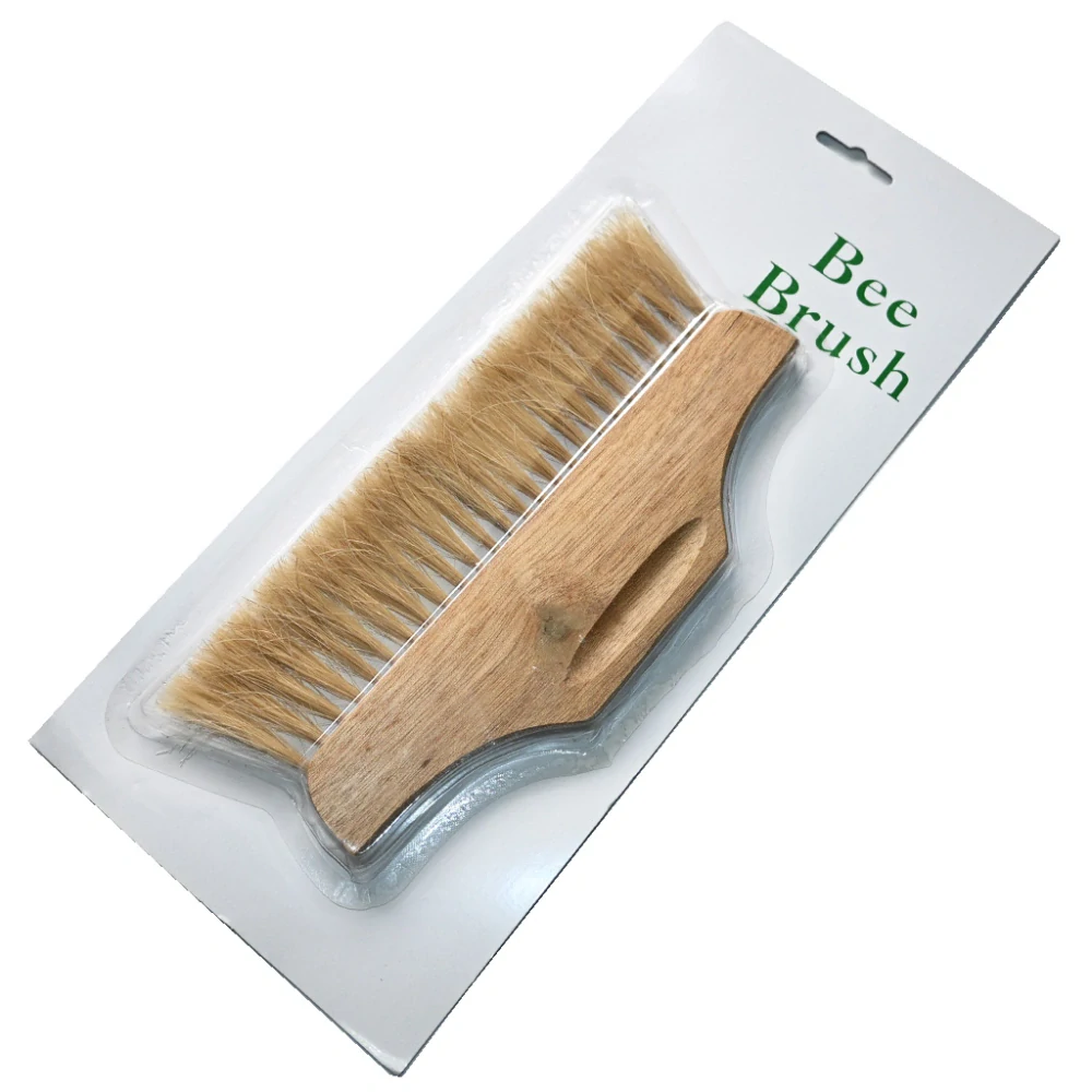 Smetáček k ometení včel - Bee Brush - přírodní - DE