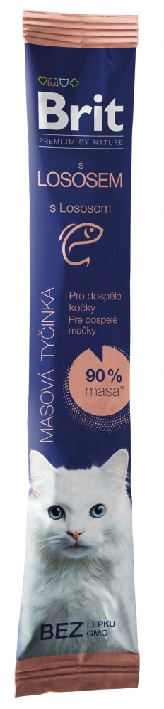 Brit Premium Cat by Nature Meaty Stick Adult Salmon 5g PRODEJNA