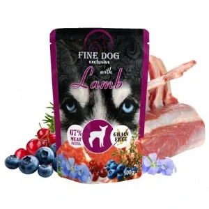 Fine dog XXL kapsa jehněčí