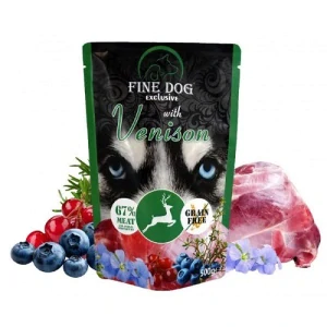 Fine dog XXL kapsa zvěřina