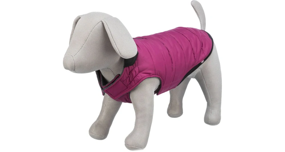 Prošívaná vesta ARLAY, malinová XS:30cm, hruď:42cm, krk:34-38cm PRODEJNA
