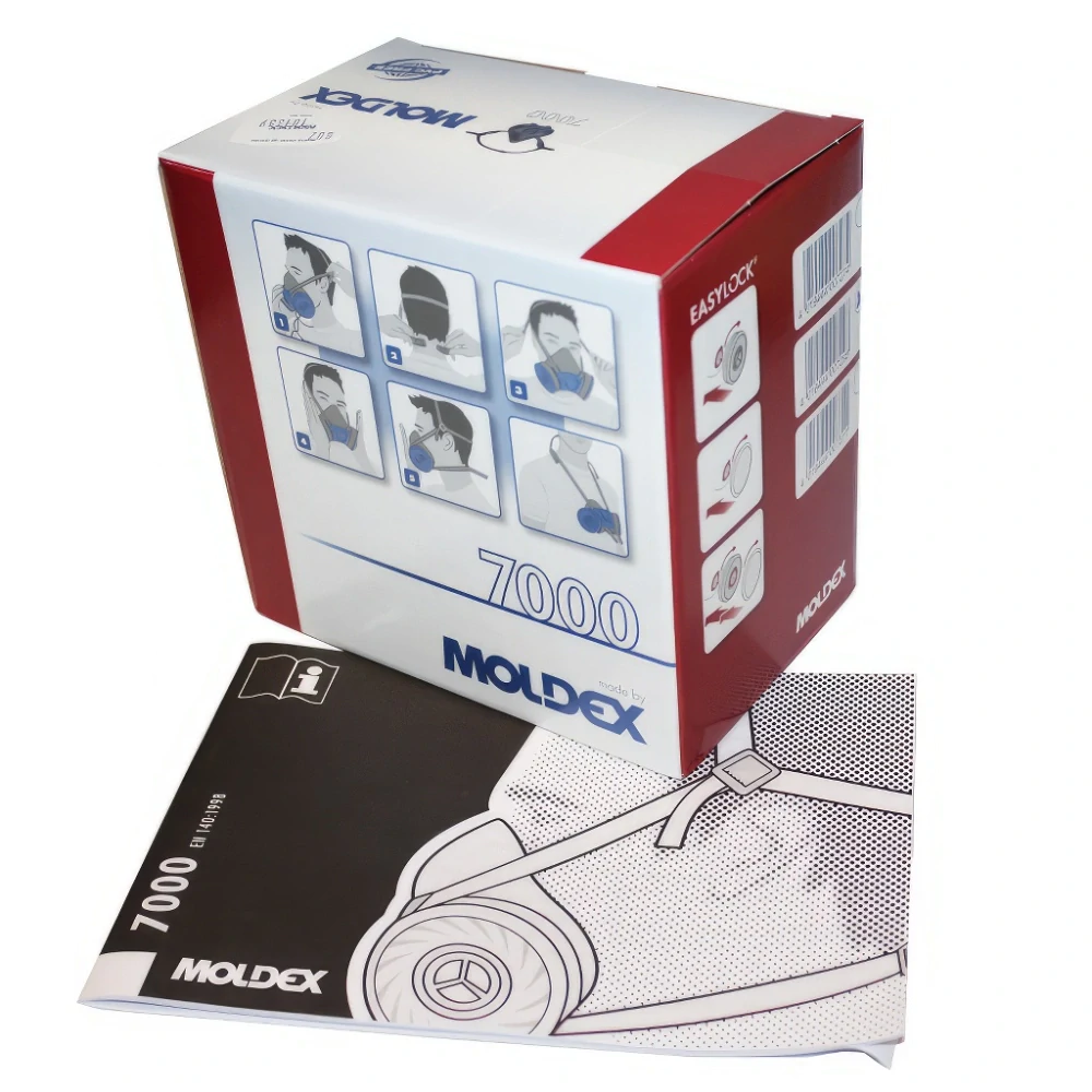Respirátor na fumigaci aerosolem MOLDEX 7002 - bez filtrů
