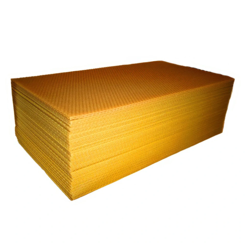 Mezistěny z včelího vosku 37x30 - 350x270 mm