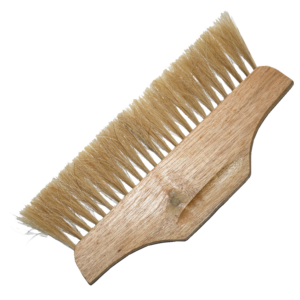 Smetáček k ometení včel - Bee Brush - přírodní - DE