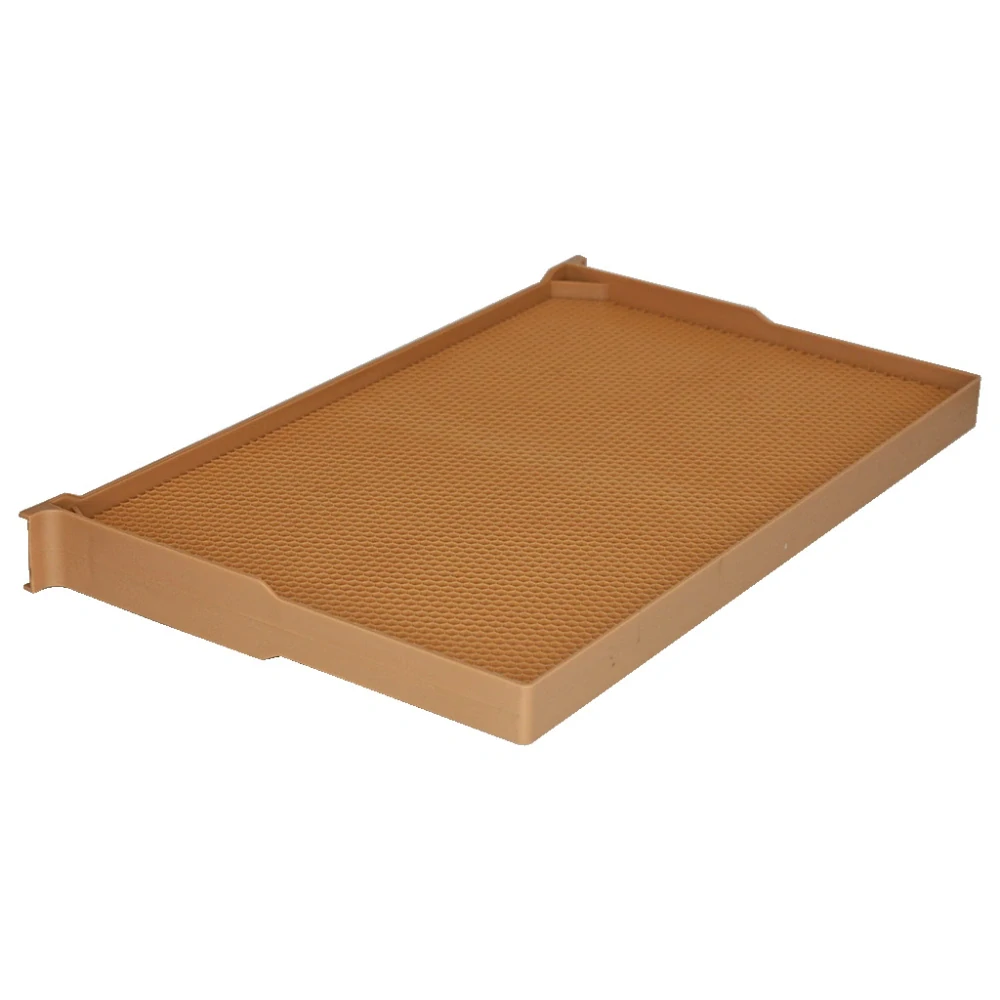 Celoplastový rámek r.m. 39x24 - 3 gen. - termoplast - hnědý