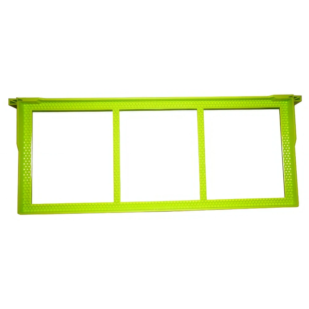 Plastový rámek volná stavba Langstroth 3/4 185 - ter. - zelený