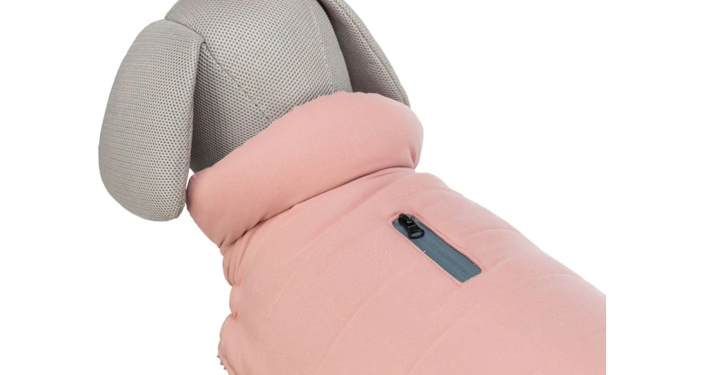 Prošívaná zimní bunda LESMONT, meruňková XXS: 24cm, hruď: 35-38cm, krk: 32-34cm PRODEJNA