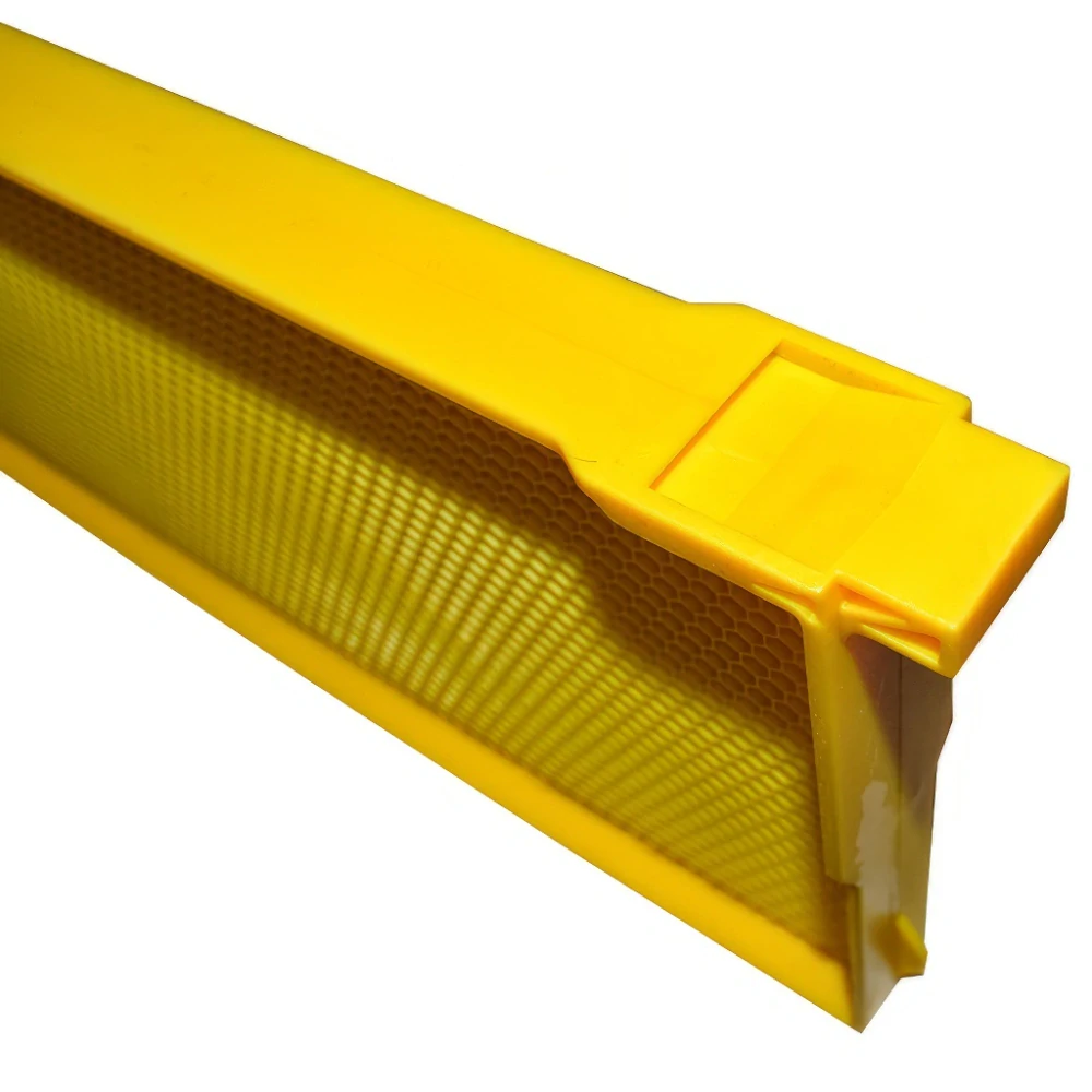 Plastový rámek Langstroth 3/4 185 - termo - žlutý
