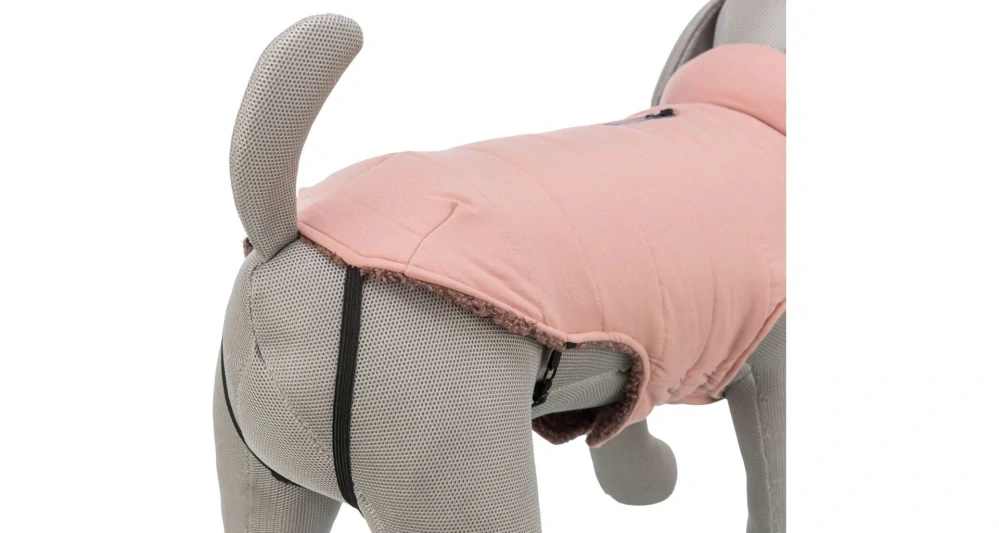 Prošívaná zimní bunda LESMONT, meruňková XXS: 24cm, hruď: 35-38cm, krk: 32-34cm PRODEJNA