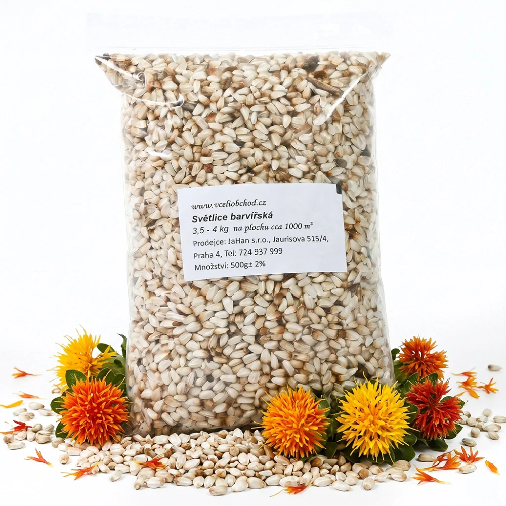 Světlice barvířská saflor - 0,5 kg