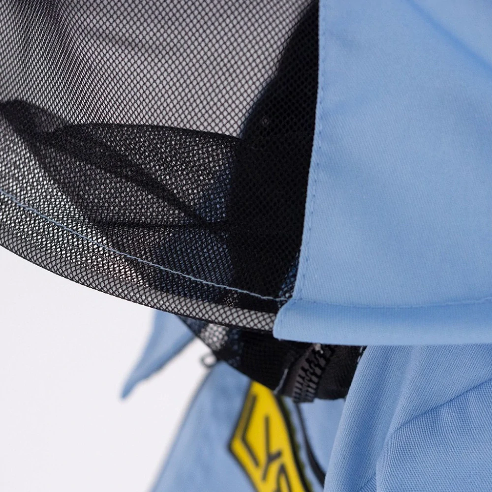 Včelařská bunda s kloboukem - modrá - Lysoň, vel.: S-XXL